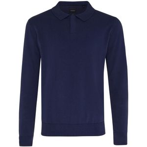 Tresanti SETH Pullover with hidden buttons Navy (TRKWGE049 - 803)