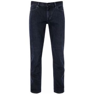 Alberto Jeans Pipe Regular Fit T400 Navy