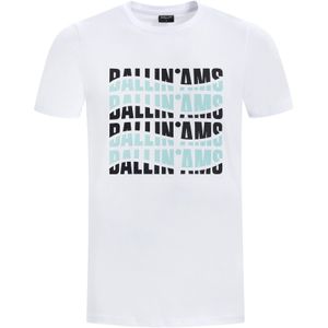 BALLIN' Wave Logo T-shirt White