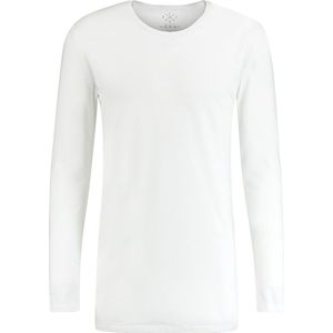 Kultivate - Longer Length - T-shirt - Wit - Lange Mouw