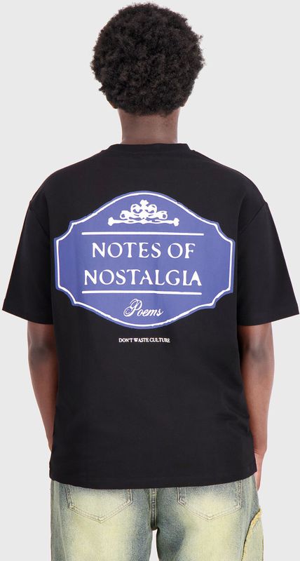 Xandor - T-Shirt - Zwart - Oversized - 93% Katoen - 7% Elastaan