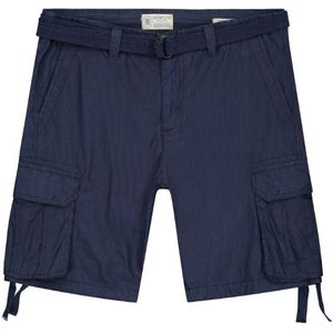 Dstrezzed Korte Broek Met Riem Navy