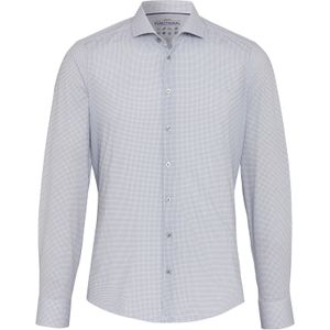 Pure Shirts Overhemd Functional Grey Printed