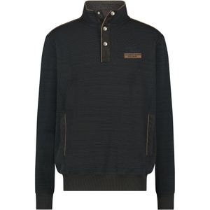 Fellows United Pullover Buttons Waffle Rib Antra