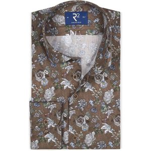 Overhemd Donker Bruin