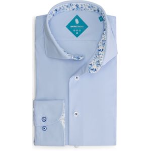 District Indigo Performance Overhemd Light Blue