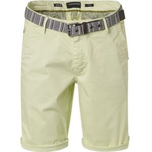 No Excess Korte Chino Met Riem Lime Groen