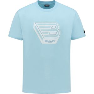 BALLIN' 3D Icon Logo T-shirt Lt Blue