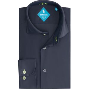 District Indigo Overhemd Performance Navy