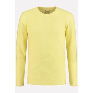 Dstrezzed Pullover Structuur Geel