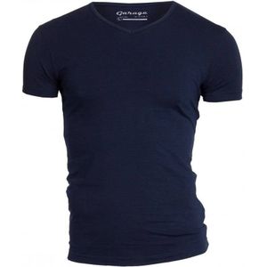 Garage T-shirt 1-pack Body Fit V-hals Navy