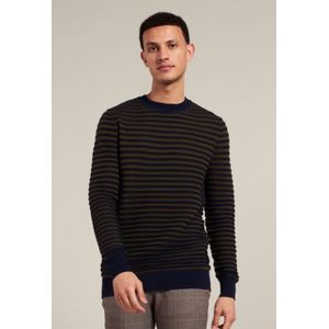 Dstrezzed Pullover Streep Army Groen