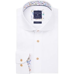 Profuomo Overhemd Slim Fit Wit