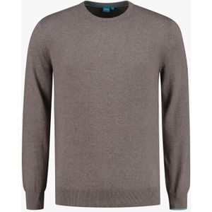 District Indigo Pullover Crewneck Brown