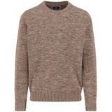 Fynch Hatton Fynch Hatton Pullover O-Neck Twisted Mouliné Earth