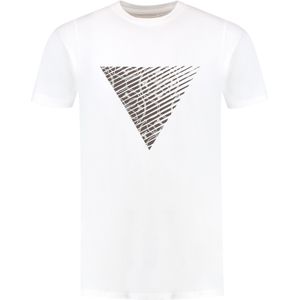 Pure Path Slim Fit T-shirt Crewneck Off White