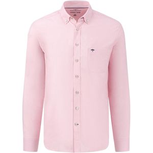 Fynch-Hatton - Oxford Overhemd - Blauw - 100% Katoen - Lange Mouwen