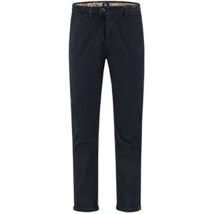 Dstrezzed Chino Pants Washed Ribcord Navy