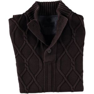 Fellows United Fellows United Pullover Buttons Overdye Brown