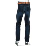 Alberto - Pipe Regular Fit T400 - Jeans - Donker Blauw