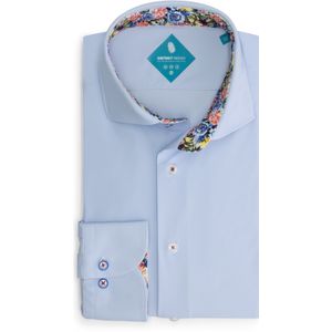 District Indigo Performance Overhemd Light Blue