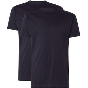 Alan Red T-shirt Virginia 2-Pack Ronde Hals Navy