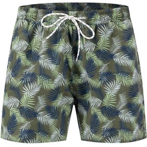 Fynch Hatton Zwemshort Print  Dusty Olive