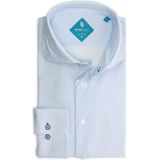 District Indigo Overhemd Performance Print L Blue (7.21.025.750 - 318)