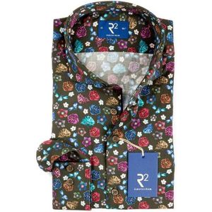 R2 Amsterdam - Overhemd - Modern Fit - Lange Mouw