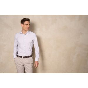 District Indigo Performance Overhemd Check Grey