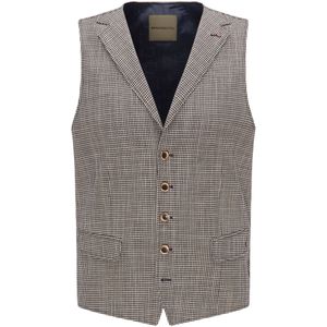 Benvenuto Gilet Sebo Beige/Bruin