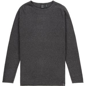 Kultivate KN MELVIN Pullover DarkGreyMelange
