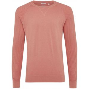 Tresanti Tresanti MAGNUS | Pullover Rib Sleeves Cotton/cashmere Pink