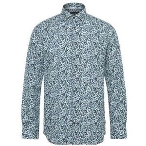Overhemd MAmarc N Print Storm Blue