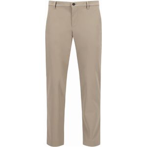 Alberto Rob Broek beige, Effen