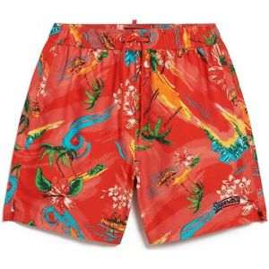 Superdry - Hawaiian Print - Zwemshort - Multicolor - Polyester