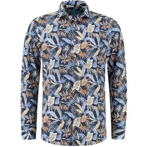 District Indigo Performance Overhemd Navy