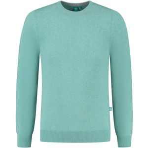 District Indigo Crewneck Pullover Aqua