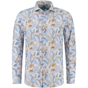 District Indigo Performance Overhemd Blue