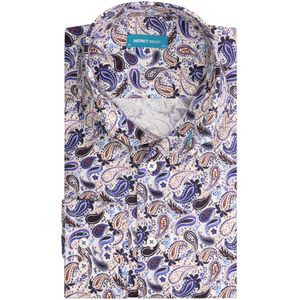 District Indigo District Indigo Overhemd Print