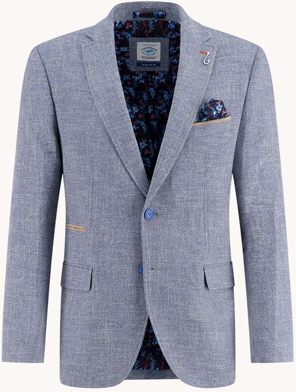 A Fish Named Fred - Colbert Structure - Jeans - Blauw