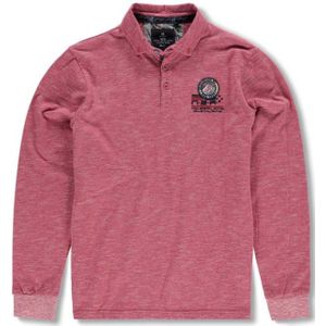 Lange Mouw Polo Red