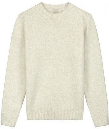 Dstrezzed Sweater Soft Melange Per Crew Neck Offwhite (405626 - 102)