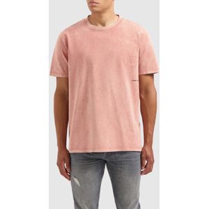 Pure Path Acid Sideline Wordmark T-shirt Dark Peach