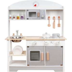 Houten Keuken Speelgoed - Speelkeuken - Kinderkeuken - Inclusief Keukengerei - 68 X 26 X 72 cm