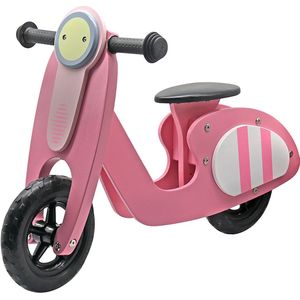 Houten Loopfiets - Jongens en Meisjes - Houtkleur v.a. 2 jaar