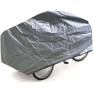 Maxxcovers Bakfietshoes Cargo Fiets met 3 Wielen - Zilver