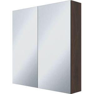 Storke Reflecta spiegelkast 75 x 75 cm notelaar
