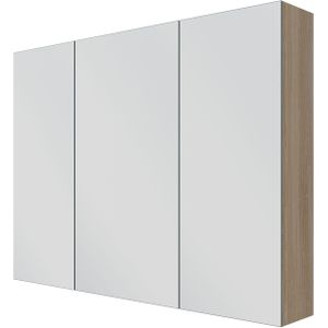 Linie Montro spiegelkast 100 x 75 cm lichte eik
