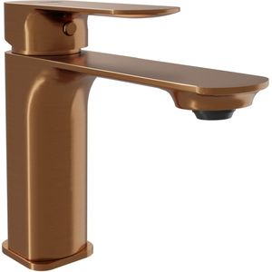 Blaufoss Bodan Eco Start standaard wastafelkraan brushed rosegold